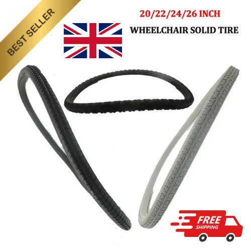 Wheelchair solid tyre 24 - solid, 22