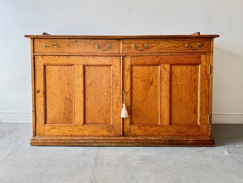 Large antique farmhouse pine - farmhouse,