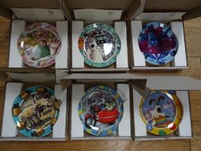 Wallace & Gromit Compton & Woodhouse plates 8" set of 6 boxed 1989