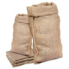 Large Hessian Sacks Jute Potato Veg Garlic Storage Display Race Bags New