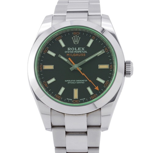 Rolex milgauss 40mm stainless - milgauss,