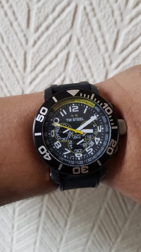 Steel vr46 black men - tw, men's