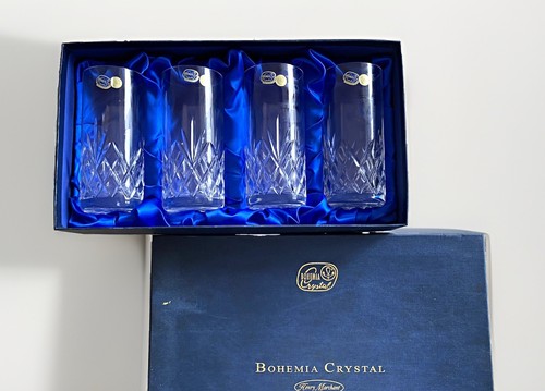 Vintage bohemia crystal cut - vintage,