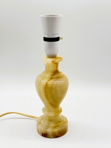 Vintage onyx marble table lamp - onyx,