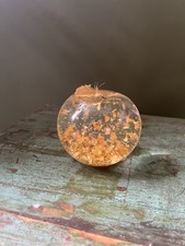 Pure Alaskan Gold Glass Apple