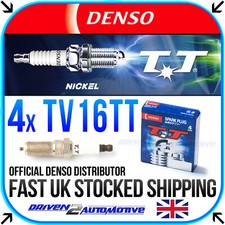 4x DENSO TV16TT NICKEL TT SPARK PLUGS FOR FORD FOCUS 1.6 16V 02.99-11.04