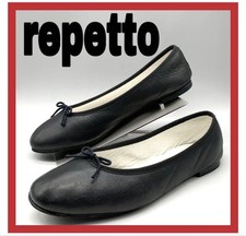 Rare Repetto Black Leather