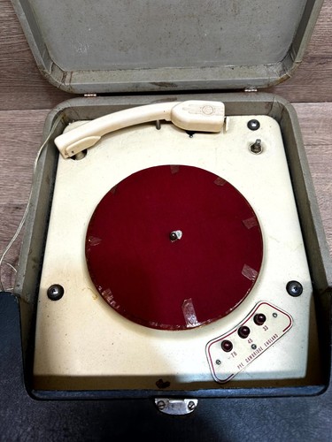 Vintage pye transistor record - vintage,