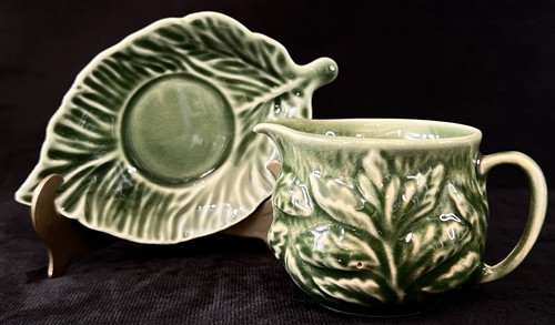 Sylvac pottery green - sylvac, vintage
