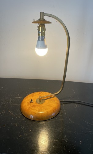 Vintage art deco table lamp - art,