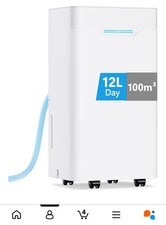 Dehumidifier 12l/Day 24H Timer