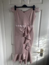 lipsy dress 8 pink, wedding guest dress