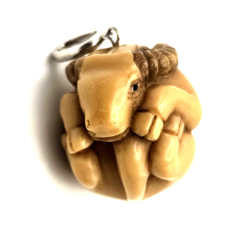 Vintage netsuke style coiled - vintage,