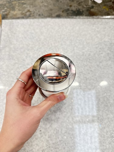 Display chrome toilet - ex-display,