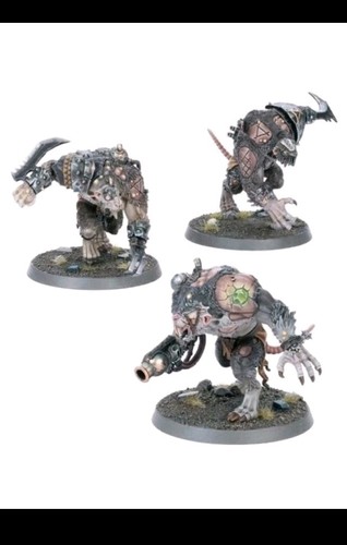 Rat ogres skaven skaventide - 3x,