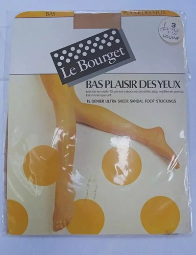 Vintage bourget stockings - bourget,