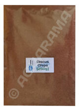 FINE GRADE Discus Chips Tropical Fish Food for Discus, Angels etc [250g]