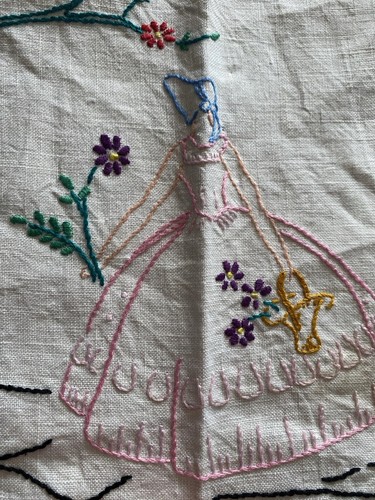 Crinoline lady linen - crinoline,