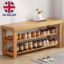3 Tier Wooden Shoe Rack