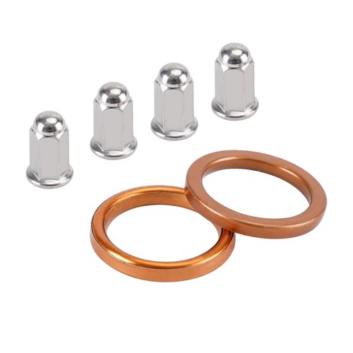 Exhaust gaskets 4 cap - gaskets,
