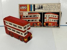 Lego Classic 313 London Bus Missing 2 Pieces No Instructions Partial Box 1966