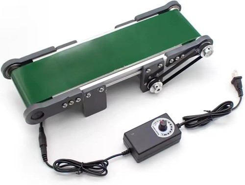 Electric desktop conveyor - desktop, belt