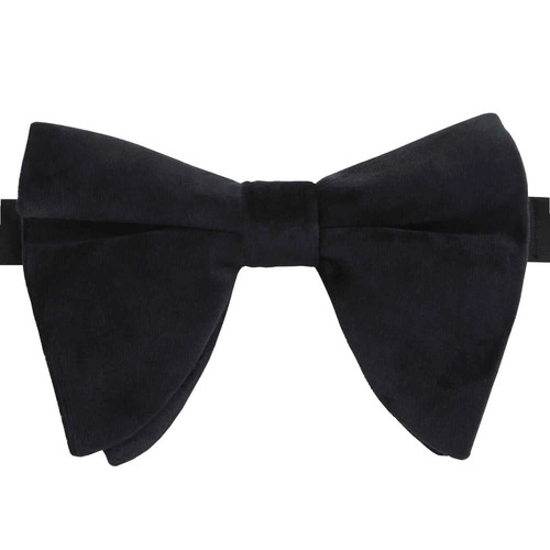Black bow tie - bow,