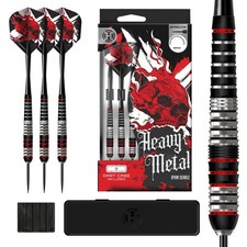 Ryan Searle Heavy Metal Stainless Steel Darts Set in 22G, 24G or 26G – Includes