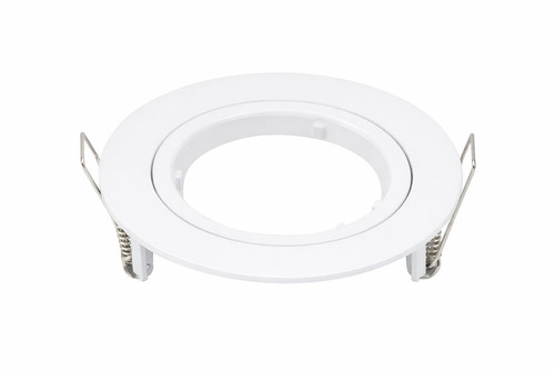 White gu10 single fixed - single,