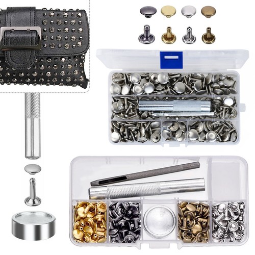 Double cap rivets - cap,
