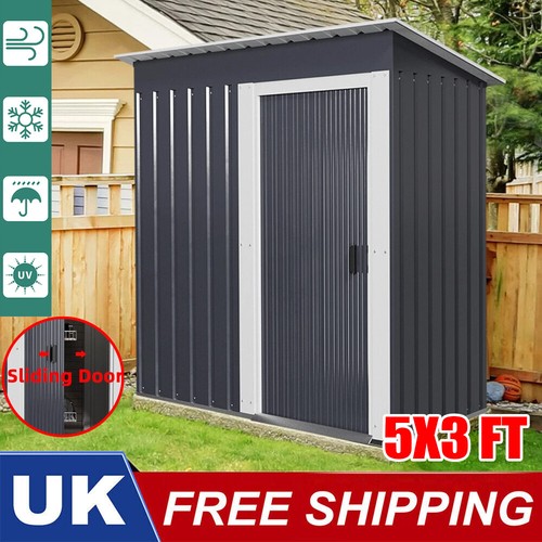 3ft garden shed galvanised - 3ft,
