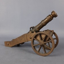 Antique Cannon Bronze Model
