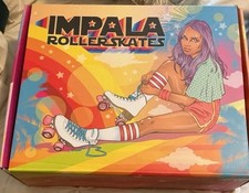 Impala Quad Skates Pro Roller Skates Holographic Size UK 7 /Stella McCartney