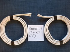 Audioquest rocket 11 Speaker Cable, Bi-Wire, 1.94m x2  Unterminated