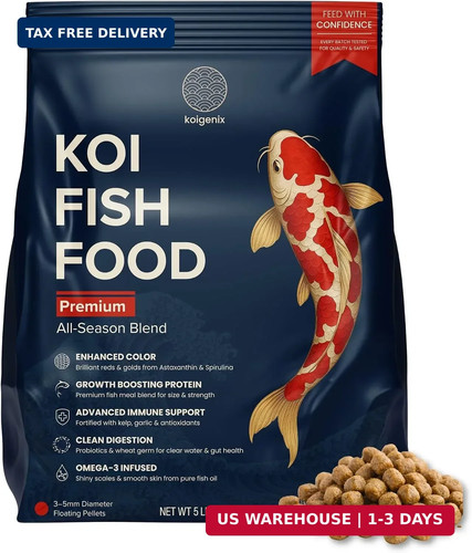 Koi fish food growth - koi,