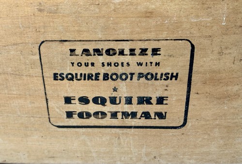 Esquire bootman wooden caddy - esquire,