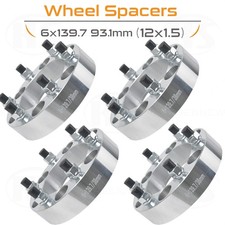 4 x Wheel Spacers 38mm Spacer Kit 6x139.7 93.1 + Nuts For Ford Ranger All Models