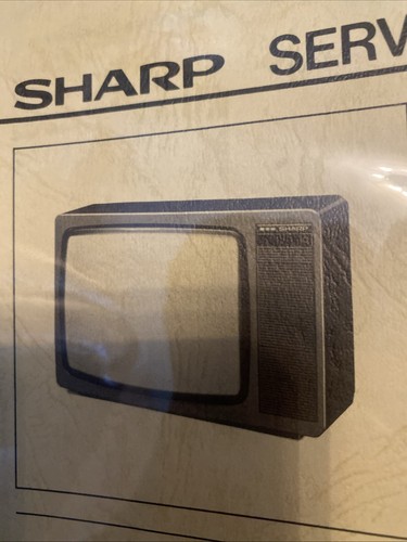 2095 sharp television - tv,