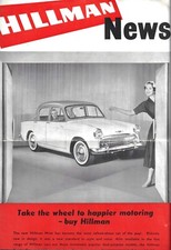 Hillman Range 1956-1957 UK