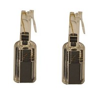 Short Black/ Clear Telephone/