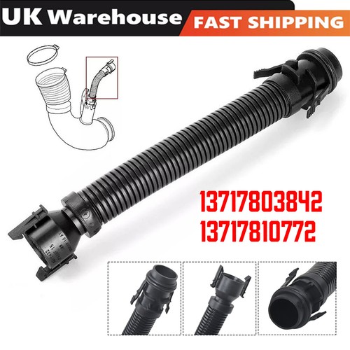 Car crank case - breather, pipe