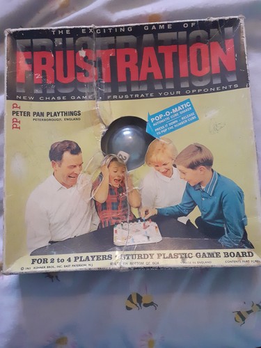 Vintage 1965 frustration - vintage, board