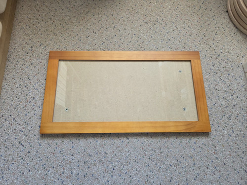 Wooden photo frame - no, mounting