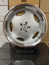 X4 18" EURO WHEELS MERCEDES MONOBLOCK DEEP DISH SCHMIDT AMG LARZON RIMS 5x112