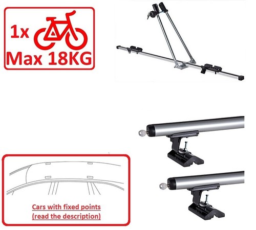 Set roof rack m015 a130 - +, bike