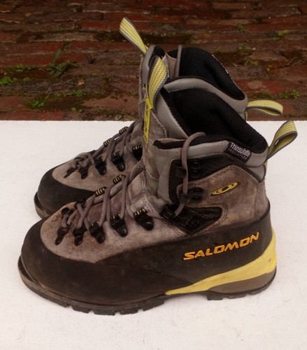 Salomon contagrip grey suede - salomon,