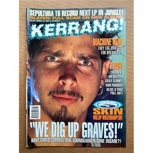 Soundgarden kerrang 507 - soundgarden,