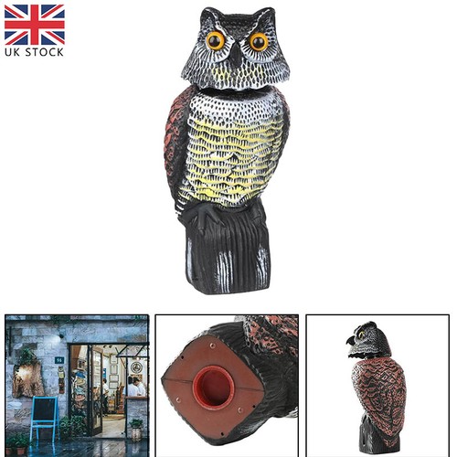 Realistic owl decoy deterrent - realistic,