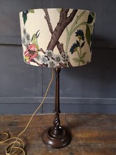 Antique Turned Mahogany &