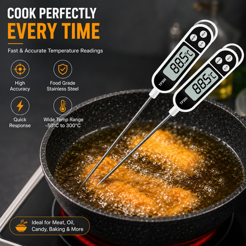 Digital food thermometer - food,